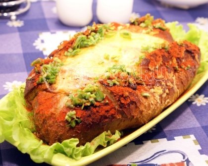 Запеченный багет