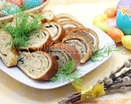 Рулет с рыбой