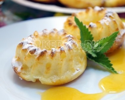 Нежные сырники в духовке