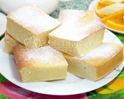 Манник на кефире