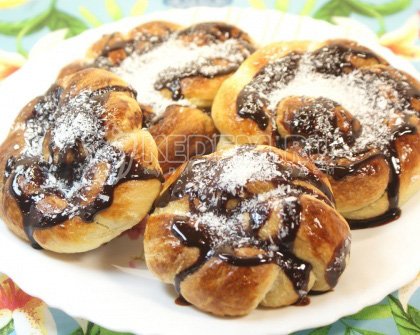Слоёные булочки