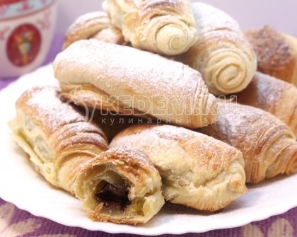Трубочки с шоколадом